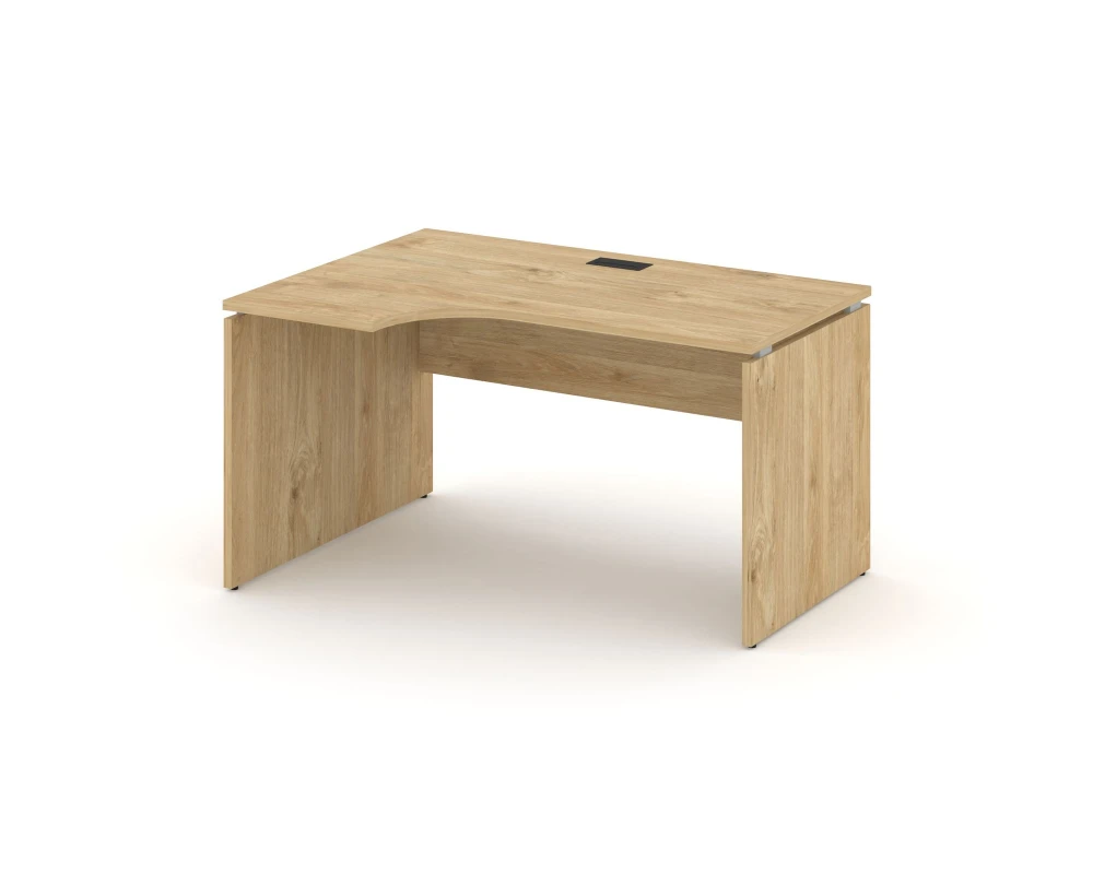 Стол рабочий эргоном. левый 1580x600/980x750 Стайл Проджект / Style Project