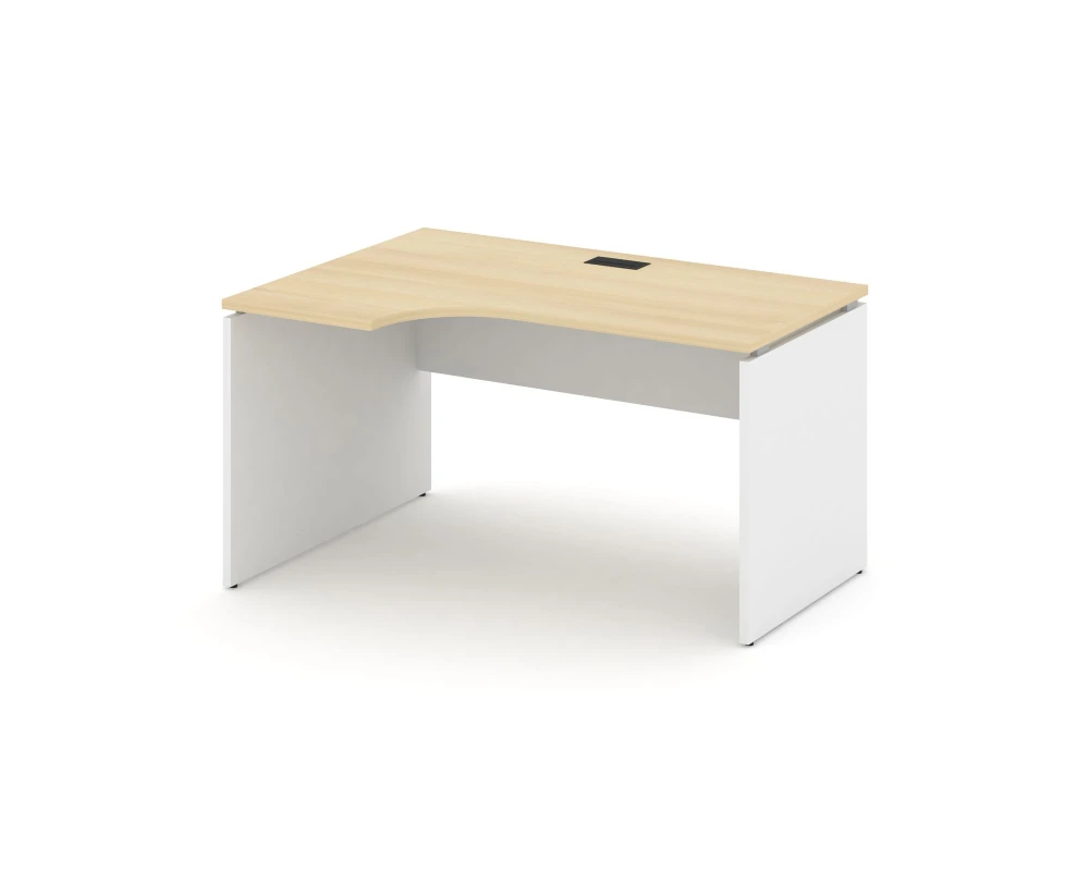 Стол рабочий эргоном. левый 1580x700/980x750 Стайл Проджект / Style Project