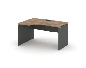 Стол рабочий эргоном. левый 1580x700/980x750 Стайл Проджект / Style Project images