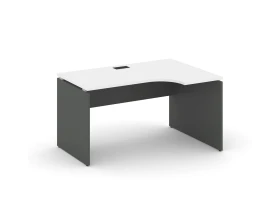 Стол рабочий эргоном. правый 1380x800/980x750 Стайл Проджект / Style Project images