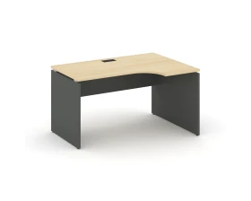 Стол рабочий эргоном. правый 1580x600/980x750 Стайл Проджект / Style Project images