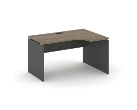 Стол рабочий эргоном. правый 1580x600/980x750 Стайл Проджект / Style Project images