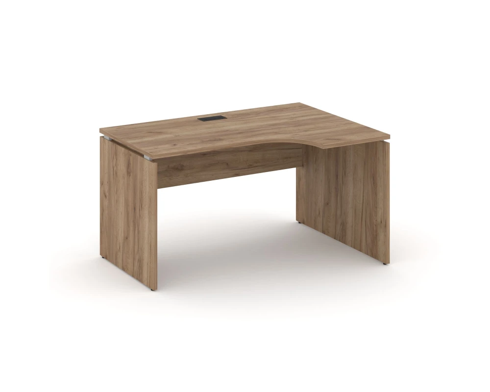 Стол рабочий эргоном. правый 1580x800/980x750 Стайл Проджект / Style Project