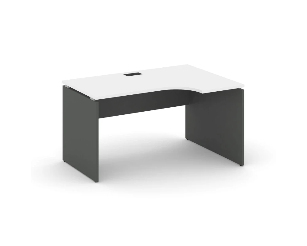 Стол рабочий эргоном. правый 1580x800/980x750 Стайл Проджект / Style Project