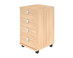 Тумба подкатная 4 ящика с замком Стайл Систем / Style System images