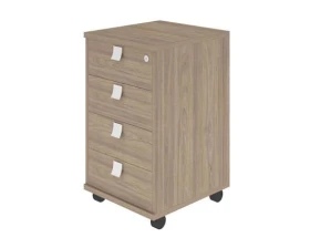 Тумба подкатная 4 ящика с замком Стайл Систем / Style System images