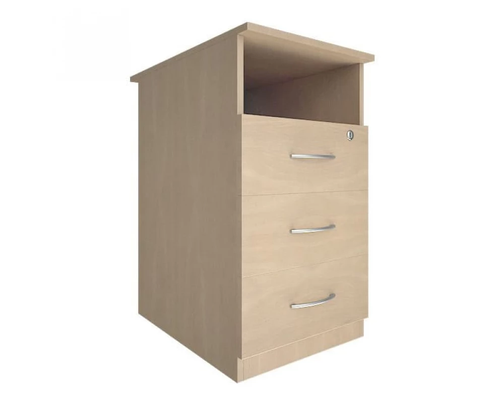 Тумба приставная с замком 412x650x750 Nova S