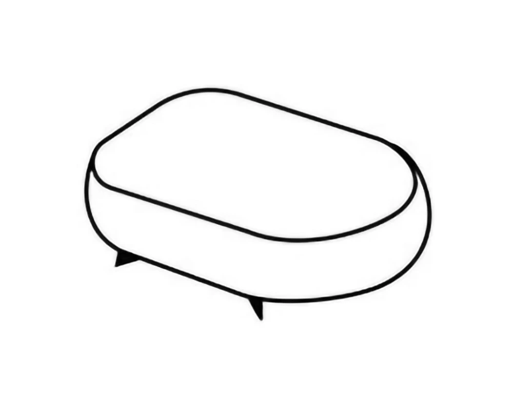 Пуф маленкий прямоугольный Prizma