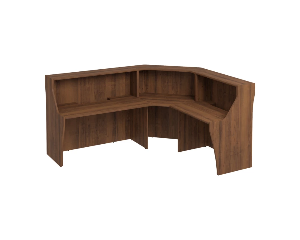 Стойка ресепшн угловая с вырезом левая/правая 237 Комфорт