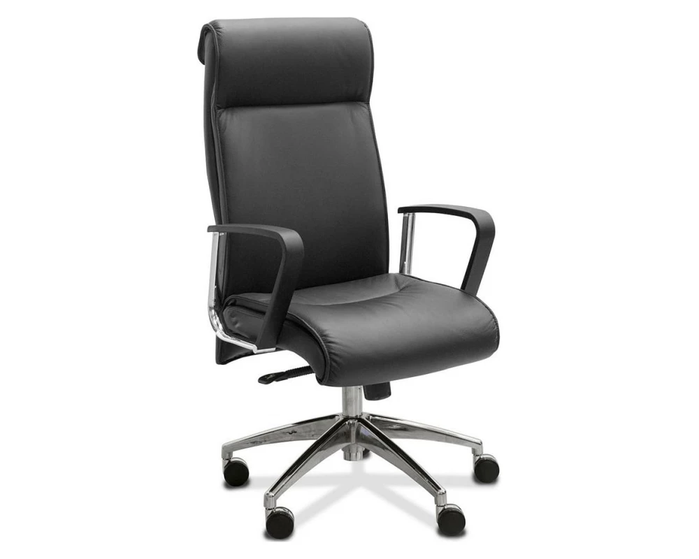 Кресло Dark (подлокотники трапеция) экокожа