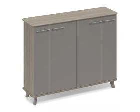 Шкаф средний закрытый греденция 150x44x87,2 Time Metal images