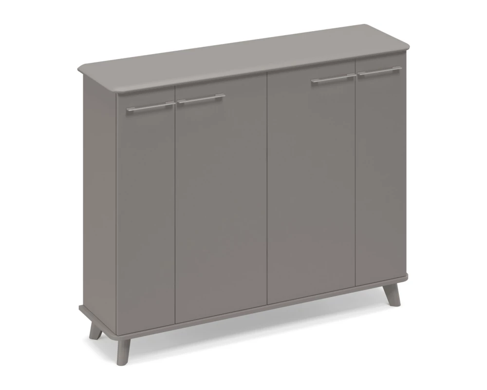 Шкаф средний закрытый греденция 150x44x87,2 Time Metal