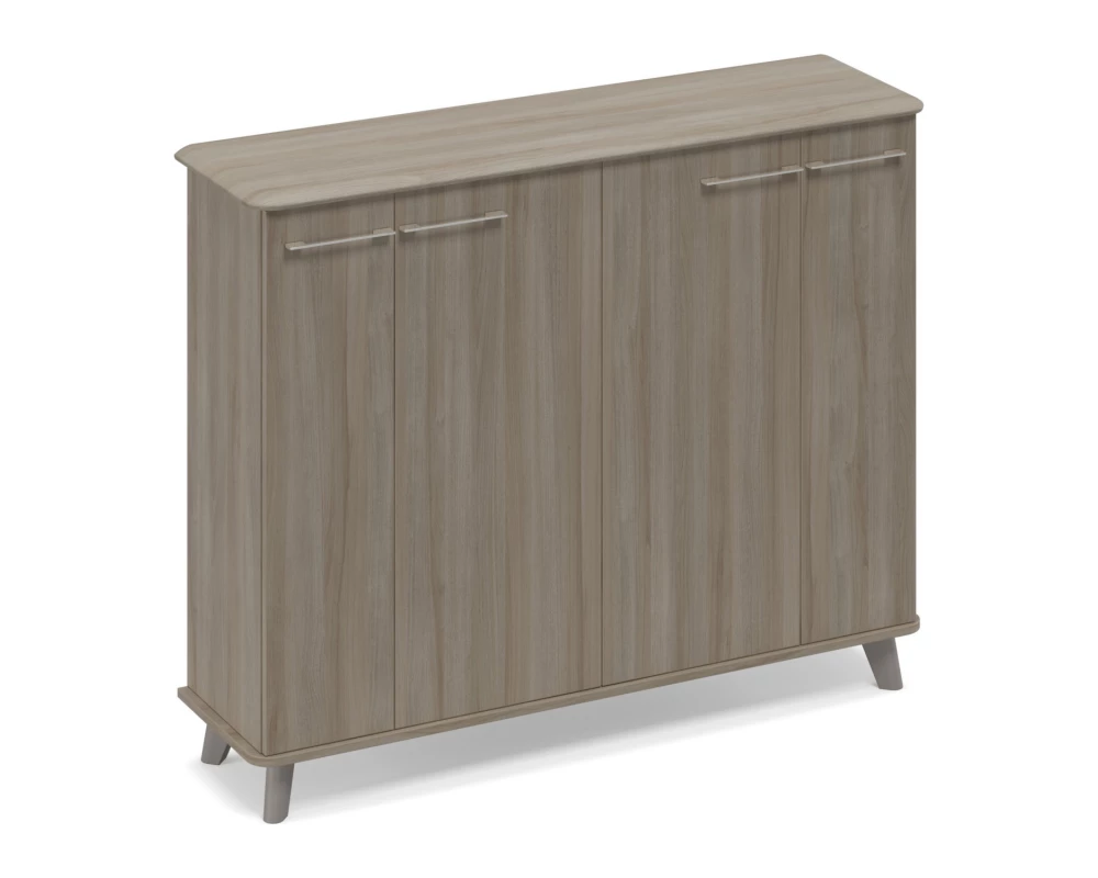 Шкаф средний закрытый греденция 150x44x87,2 Time Metal