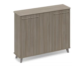 Шкаф средний закрытый греденция 150x44x87,2 Time Metal images