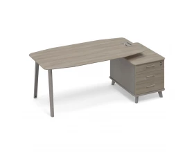 Стол на опорной тумбе малой (тип 2) Time Metal images