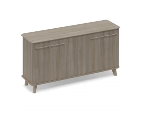 Шкаф низкий закрытый греденция Time Wood images