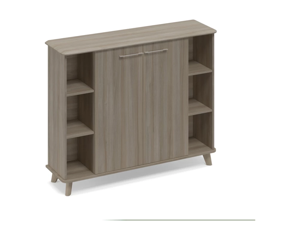 Шкаф средний полузакрытый греденция Time Wood