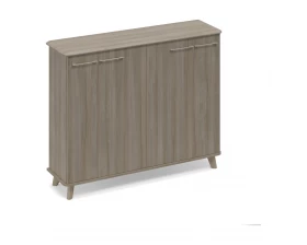 Шкаф средний закрытый греденция 150x44x122,4 Time Wood images