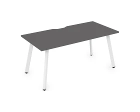 Стол рабочий, прямолинейный, с вырезом (1400x700x750) АРРЕДО / ARREDO images