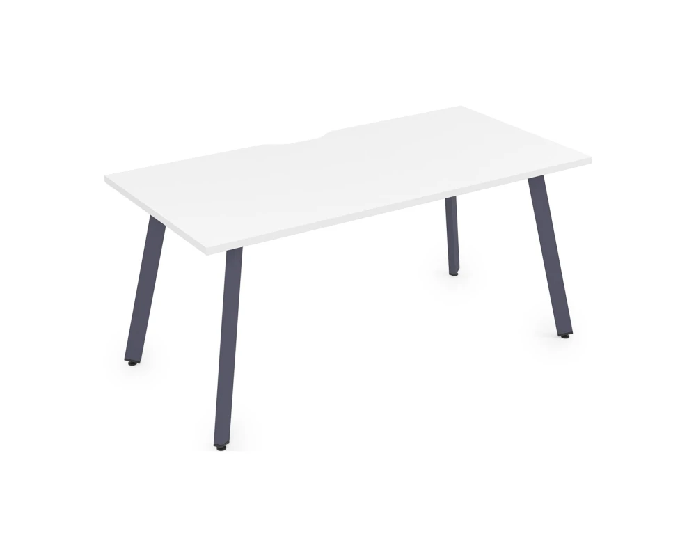 Стол рабочий, прямолинейный, с вырезом (1400x700x750) АРРЕДО / ARREDO