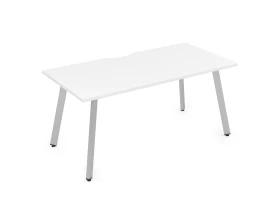 Стол рабочий, прямолинейный, с вырезом (1600x700x750) АРРЕДО / ARREDO images