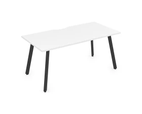 Стол рабочий, прямолинейный, с вырезом (1600x700x750) АРРЕДО / ARREDO images