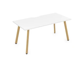 Стол рабочий, прямолинейный, с вырезом (1600x700x750) АРРЕДО / ARREDO images