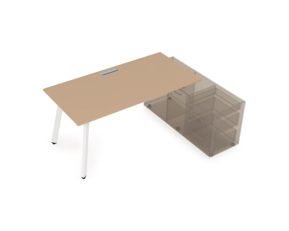 Стол с тумбой опорной (1400x800x750) АРРЕДО / ARREDO