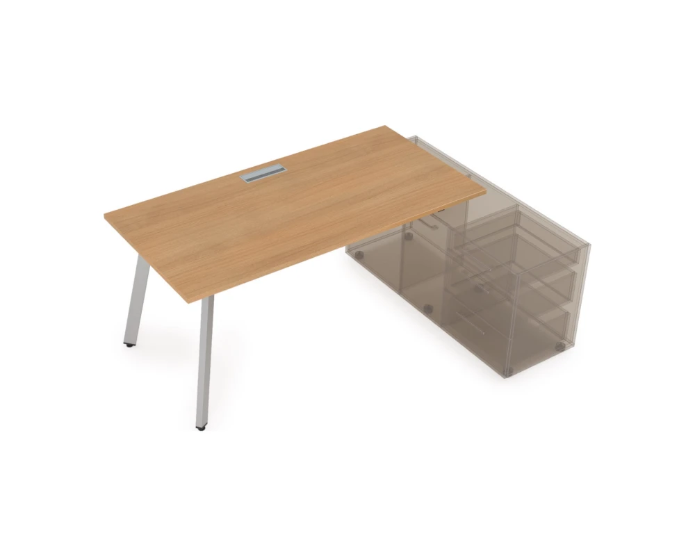 Стол с тумбой опорной (1600x700x750) АРРЕДО / ARREDO