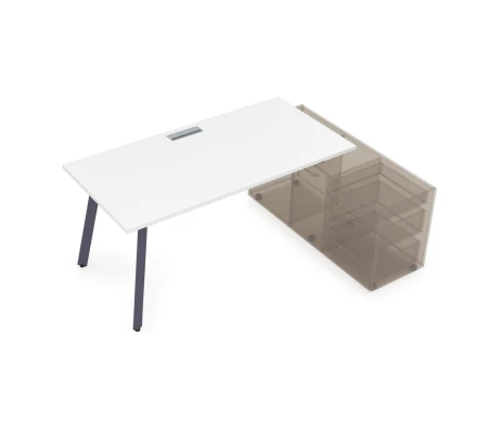 Стол с тумбой опорной (1600x700x750) АРРЕДО / ARREDO