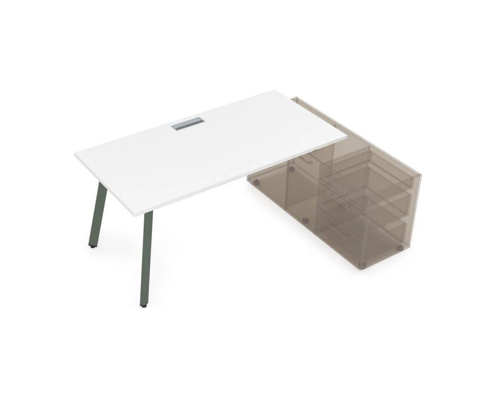 Стол с тумбой опорной (1600x700x750) АРРЕДО / ARREDO