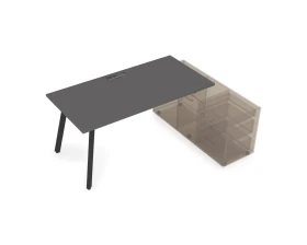 Стол с тумбой опорной (1600x800x750) АРРЕДО / ARREDO images