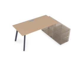 Стол с тумбой опорной (1600x800x750) АРРЕДО / ARREDO images