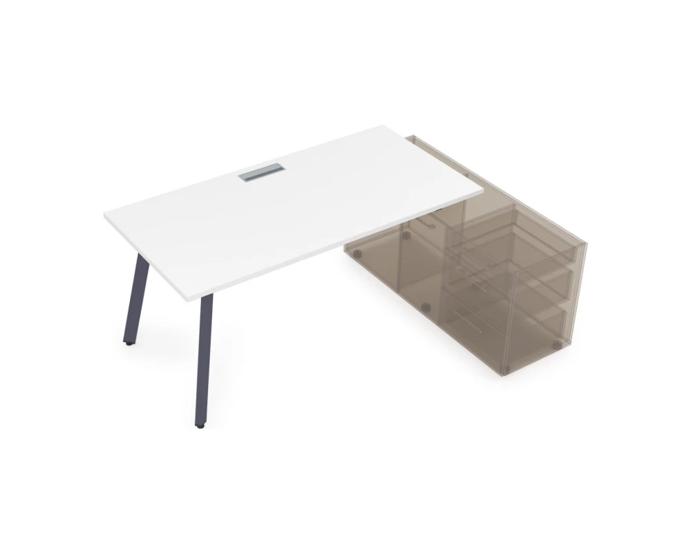 Стол с тумбой опорной (1600x800x750) АРРЕДО / ARREDO