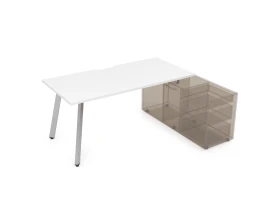 Стол с тумбой опорной, с вырезом (1400x800x750) АРРЕДО / ARREDO images