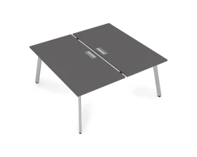 Стол системы Бенч, сдвоенный, на 2 рабочих места (1600x1235x750) АРРЕДО / ARREDO images
