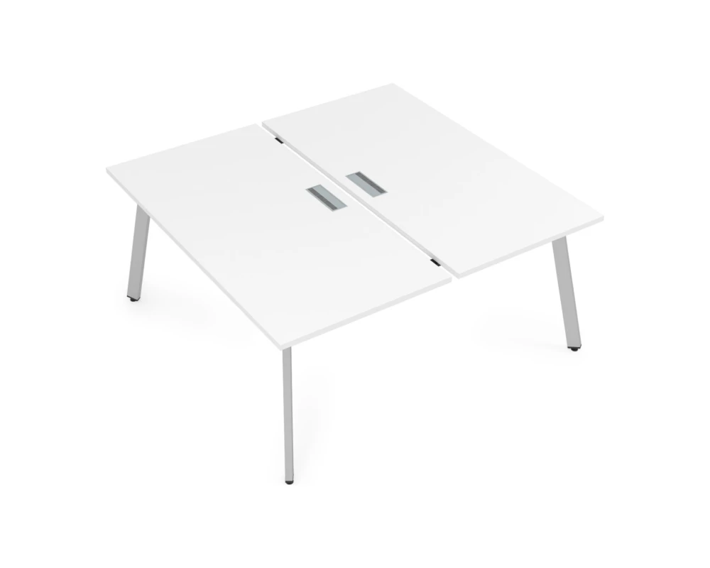 Стол системы Бенч, сдвоенный, на 2 рабочих места - начальный (1200x1435x750) АРРЕДО / ARREDO