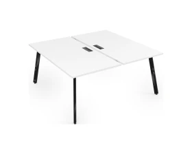 Стол системы Бенч, сдвоенный, на 2 рабочих места - начальный (1200x1435x750) АРРЕДО / ARREDO images