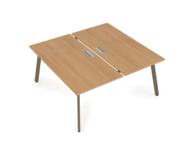 Стол системы Бенч, сдвоенный, на 2 рабочих места - средний (1800x1635x750) АРРЕДО / ARREDO images