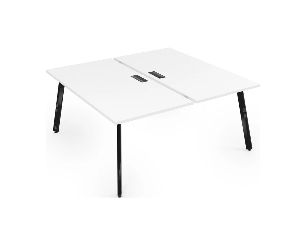 Стол системы Бенч, сдвоенный, на 2 рабочих места - средний (1800x1635x750) АРРЕДО / ARREDO