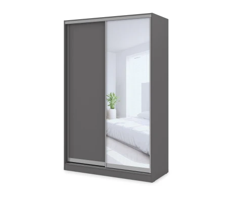 Шкаф-купе 2-дверный (1204*600*2201) ШКДЗ.12.1 КОМФОРТ / COMFORT