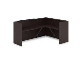 Комплект Ресепшн с фартуком HPL (2344*1765*1149) (с подсветкой) 1КР-КЛ.102.1 Lounge images