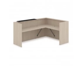 Комплект Ресепшн с фартуком HPL (2344*1765*1149) (с подсветкой) 1КР-КЛ.102.1 Lounge images