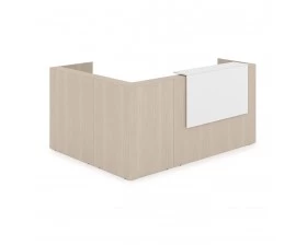 Комплект Ресепшн с фартуком ЛДСП (2344*1777*1161) (без подсветки) 1КР-ДС.102 Lounge images