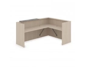 Комплект Ресепшн с фартуком ЛДСП (2344*1777*1161) (без подсветки) 1КР-ДС.102 Lounge images