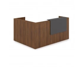 Комплект Ресепшн с фартуком ЛДСП (2344*1777*1161) (без подсветки) 1КР-ДС.102 Lounge images