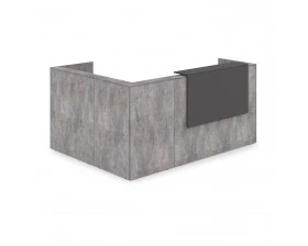 Комплект Ресепшн с фартуком ЛДСП (2344*1777*1161) (без подсветки) 1КР-ДС.102 Lounge images