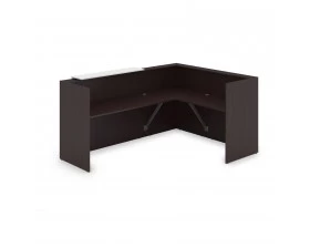 Комплект Ресепшн с фартуком ЛДСП (2344*1777*1161) (без подсветки) 1КР-ДС.102 Lounge images