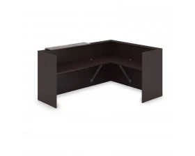 Комплект Ресепшн с фартуком ЛДСП (2344*1777*1161) (без подсветки) 1КР-ДС.102 Lounge images