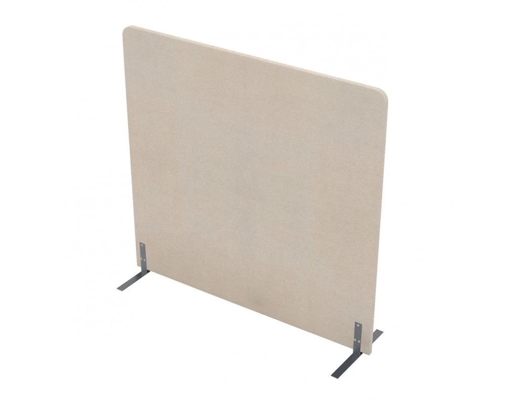 Акустическая мобильная перегородка на стационарных опорах (1400*450*1400) 011.МПО.1414 SOFToffice